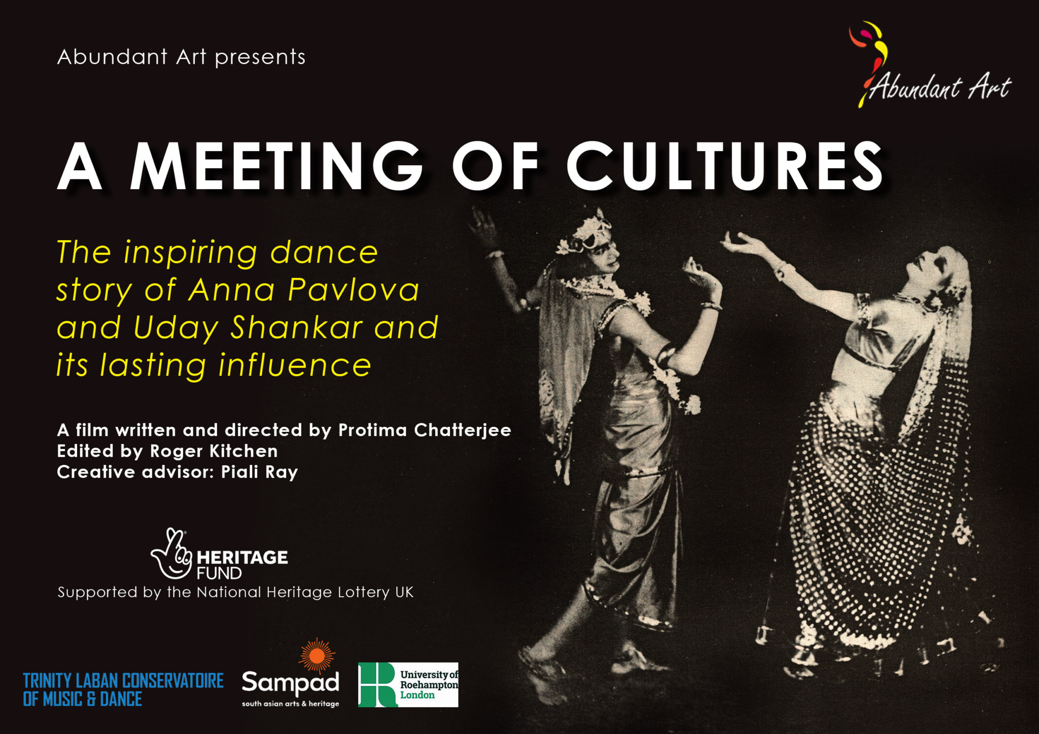 A Meeting of Cultures: An inspiring dance story of Anna Pavlova and Uday Shankar and its lasting influence