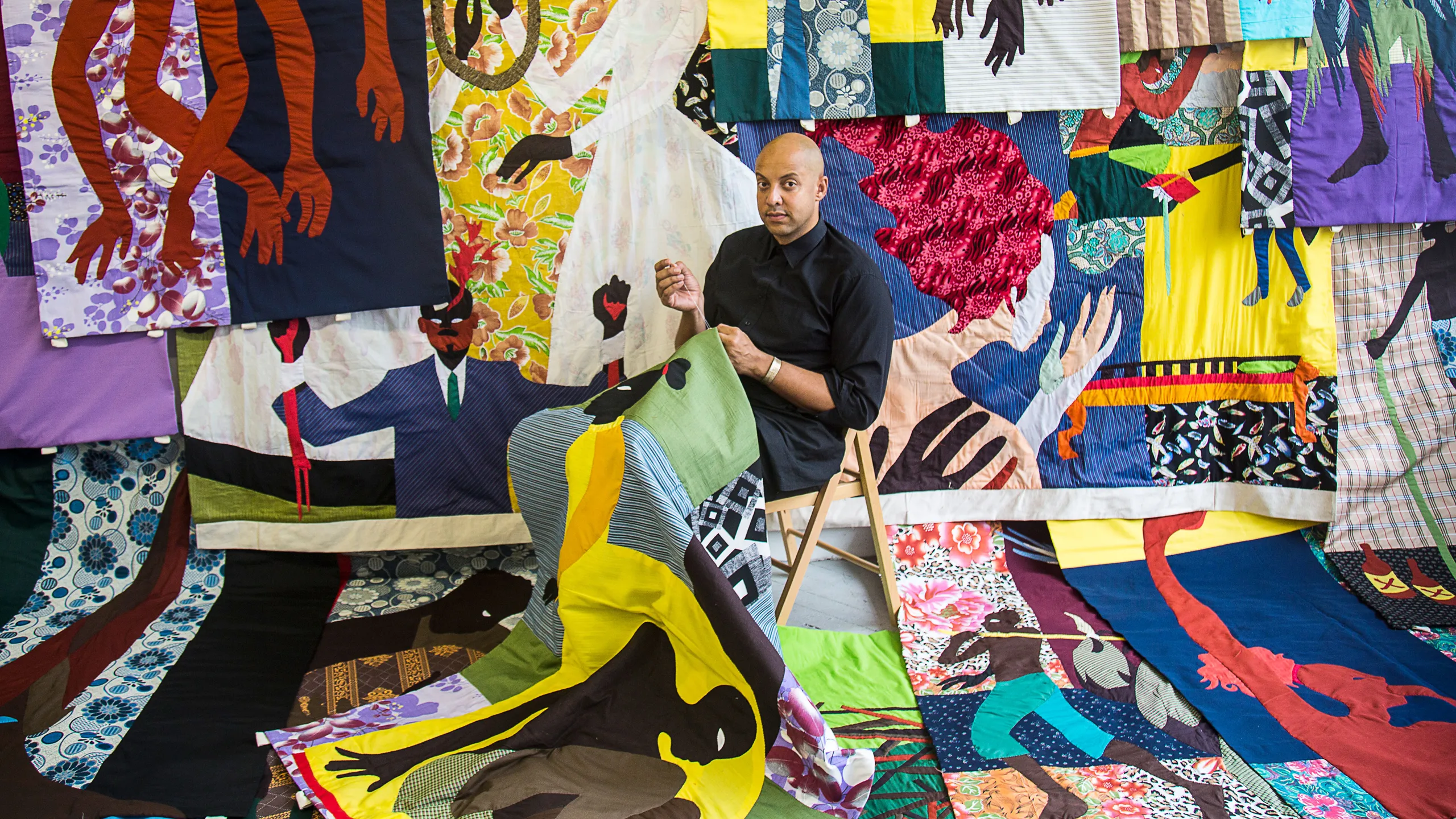 Tapestries of migrant stories – Frieze Gallery at No.9 Cork Street