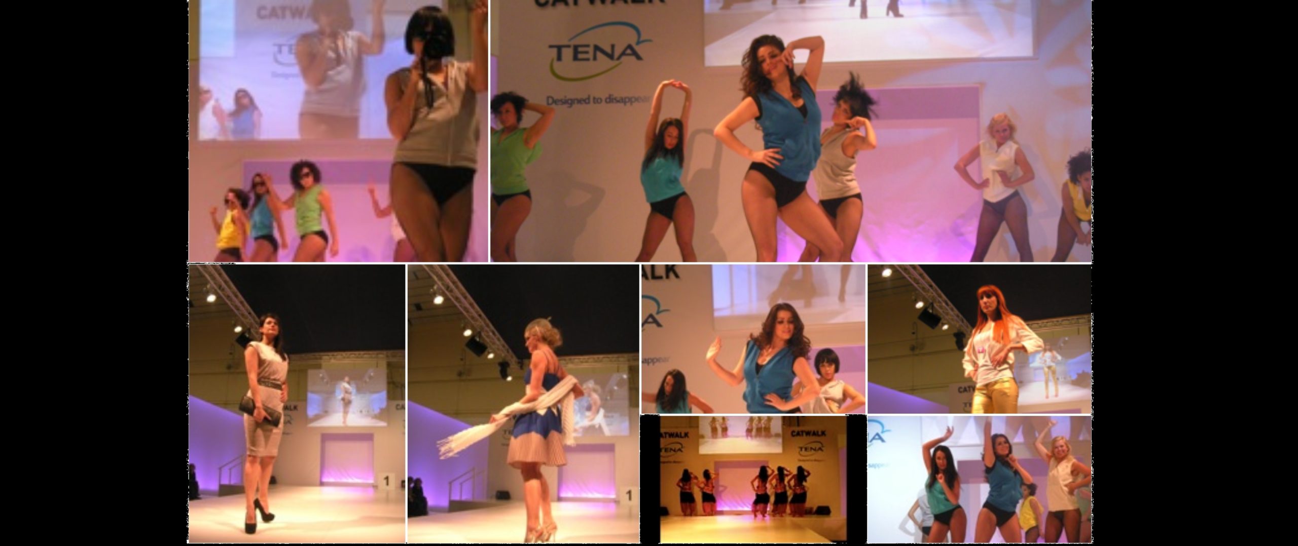 Dance and fashion at the Ideal Home Show London.