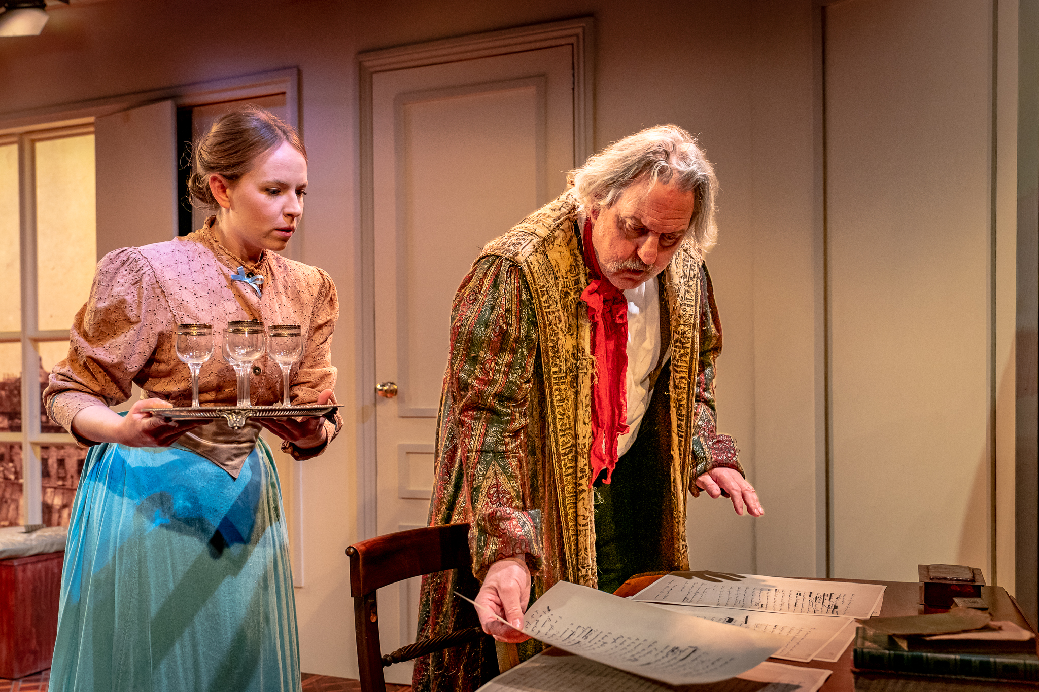 Review: The Oyster Problem – Gustave Flaubert pays the price for his insatiable appetite for champagne and oysters – Jermyn Street Theatre until 4 March