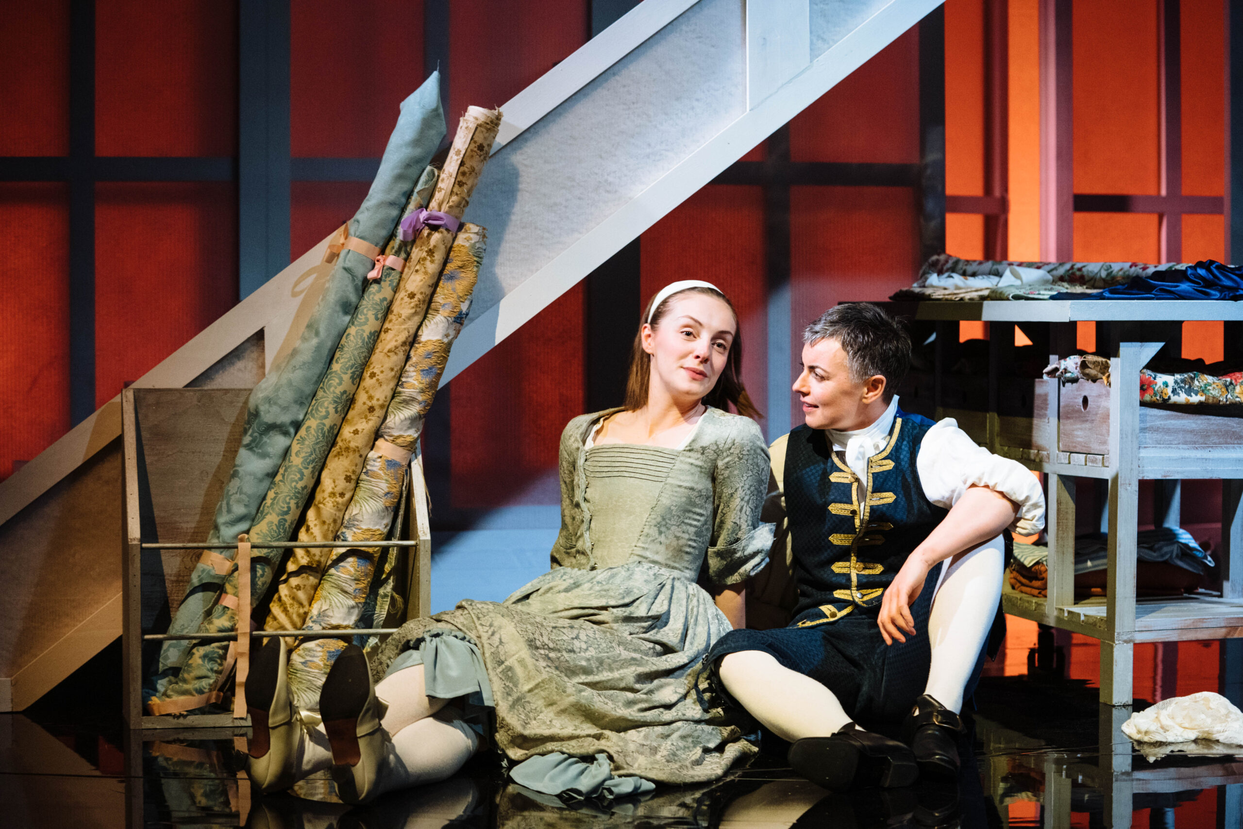 Review: Linck & Mülhahn – Queer historical romance fizzles out after a gloriously fun first half, Hampstead Theatre until 4 March