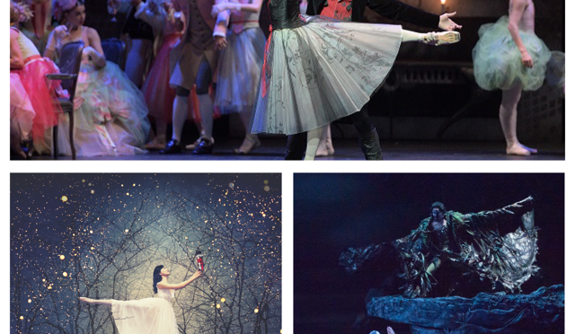 This winter, three acclaimed productions from English National Ballet,  Nutcracker / Swan Lake / Manon London Coliseum 13 December 2018 – 20 January 2019