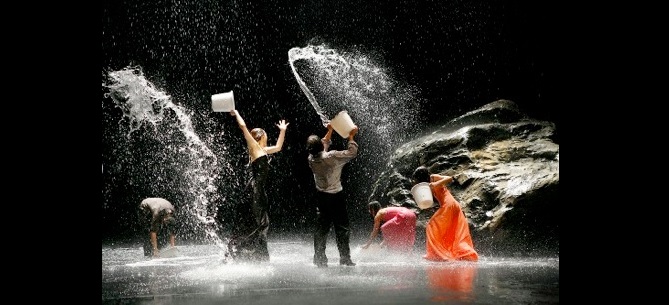 Vollmond (Full Moon) Pina Bausch,Tanztheater Wuppertale Sadler’s Wells