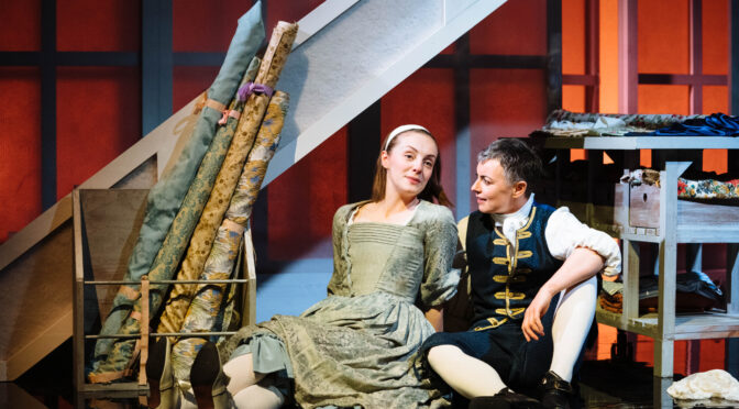 Review: Linck & Mülhahn – Queer historical romance fizzles out after a gloriously fun first half, Hampstead Theatre until 4 March